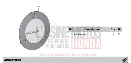 KIT,CLUTCH COVER CB1000RAP de 2023